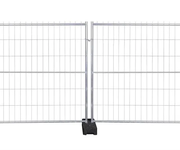 Produkt Bauzaun-Komplettset 34,5 m – 10 Elemente + Zubehör Foto