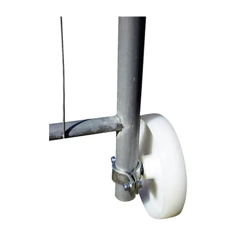 Laufrolle für Bauzaun-Türelement – Ø 190 mm