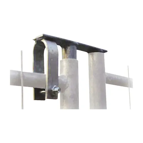 Drehgelenk-Türverbinder für Bauzaun-Türelement – Stahl verzinkt, 220 mm