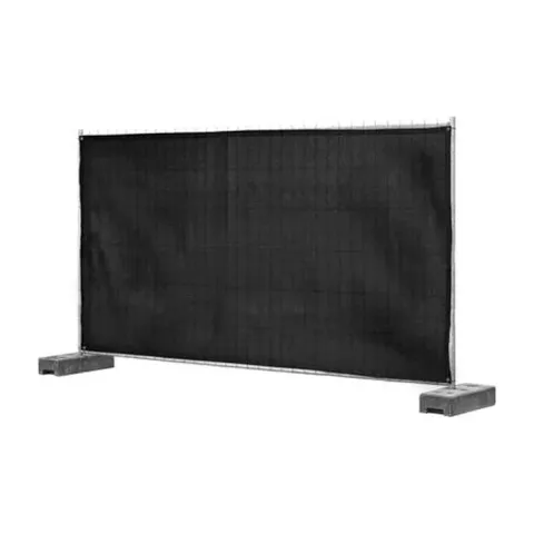 Bauzaun-Sichtschutzplane 1,76 × 3,41 m (160 g/m²)
