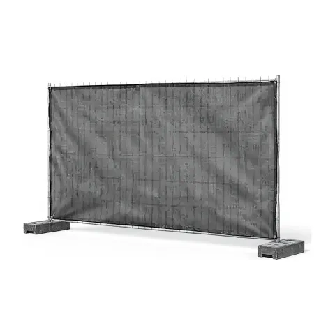 Bauzaun-Meshbanner 1,76 × 3,41 m (luftdurchlässig)