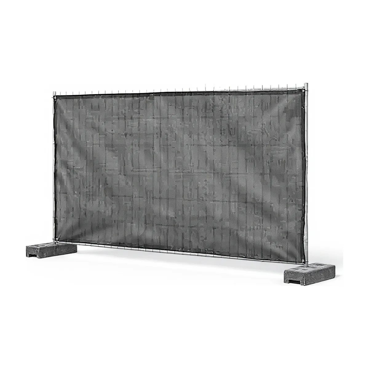 Bauzaun-Meshbanner 1,76 × 3,41 m (luftdurchlässig)