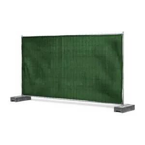 Bauzaun-Sichtschutzplane 1,76 × 3,41 m (160 g/m²)