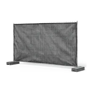 Bauzaun-Meshbanner 1,76 × 3,41 m (luftdurchlässig)