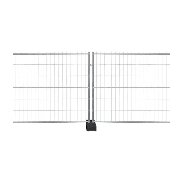 Produkt Bauzaun-Komplettset 17 m – 5 Elemente + PVC-Füße + Schellen Foto